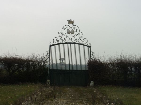 L'entrée du Château Bombon 